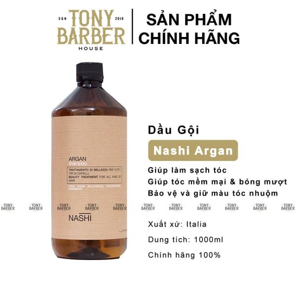 Dầu Gội Phục Hồi Hư Tổn Nashi Argan