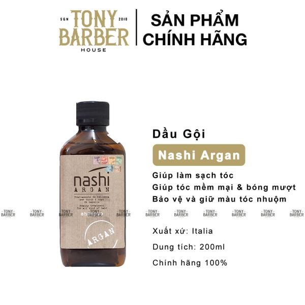 Dầu Gội Phục Hồi Hư Tổn Nashi Argan