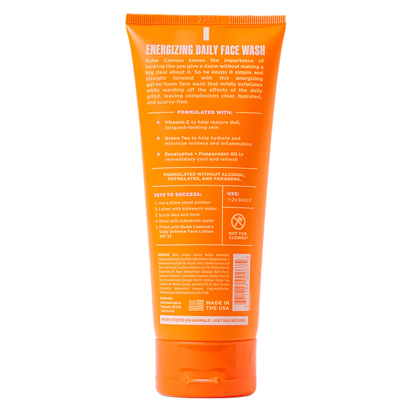Sữa rửa mặt Duke Cannon Energizing Daily Face Wash