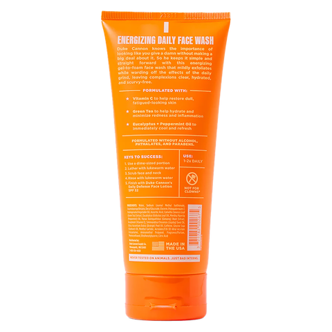 Sữa rửa mặt Duke Cannon Face Wash Energizing Daily