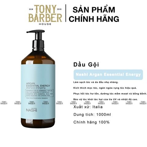 Dầu Gội Chống Rụng Tóc Nashi Argan Essential Energy