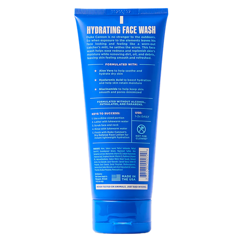 Sữa rửa mặt Duke Cannon Hydrating Face Wash