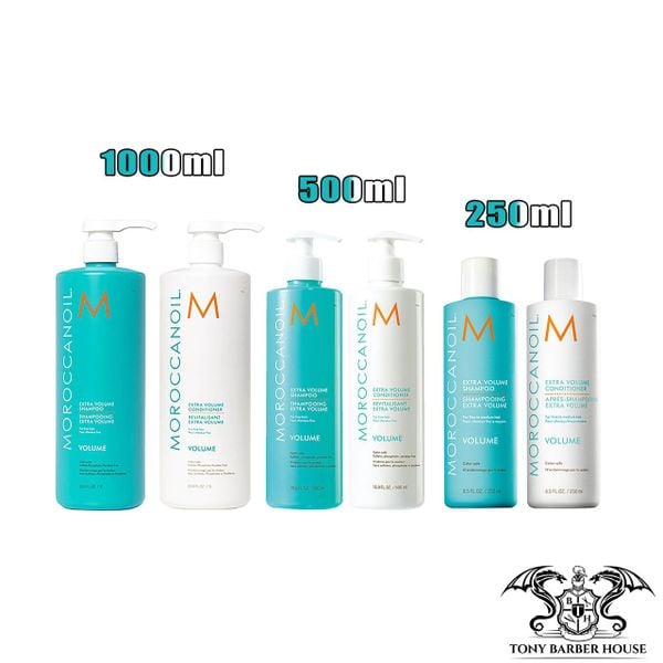 Dầu Gội Xả Tăng Phồng Moroccanoil Extra Volume