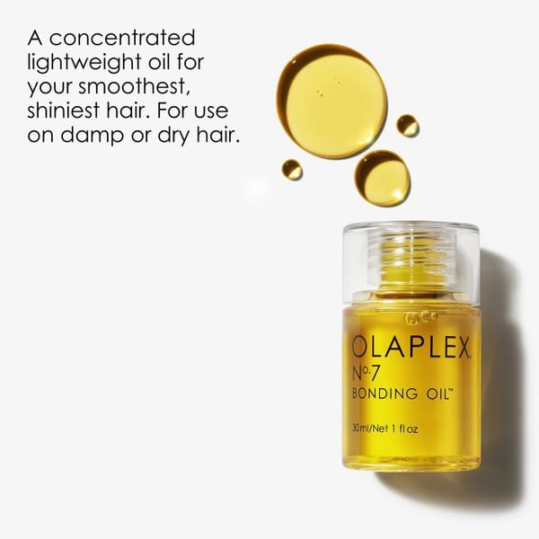 Dầu Dưỡng Olaplex No.7 Bonding Oil 30ml - Giúp Tóc Bóng Mượt, Chắc Khoẻ