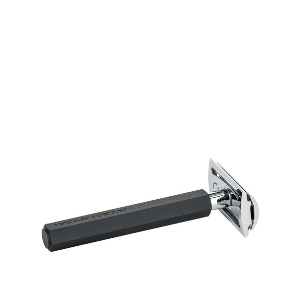 Dao Cạo Râu MÜHLE HEXAGON Safety razor designed by Mark Braun ItemR HXG GRAPHITE SR