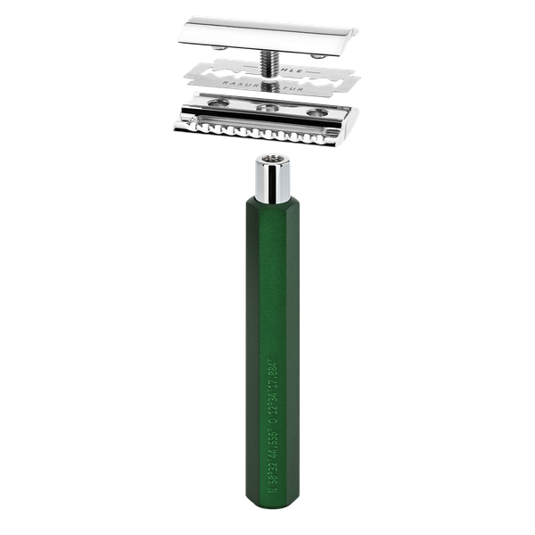 Dao Cạo Râu MÜHLE HEXAGON Safety Razor Designed By Mark Braun Item R HXG FOREST SR