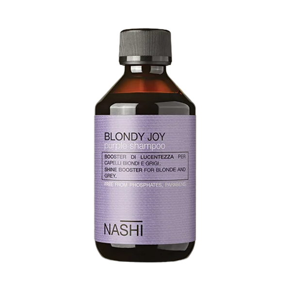Dầu Gội Tím Khử Vàng Nashi Argan Blondy Joy