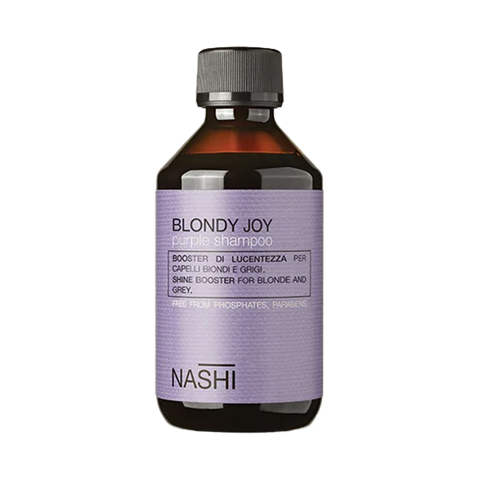 Dầu Gội Tím Khử Vàng Nashi Argan Blondy Joy