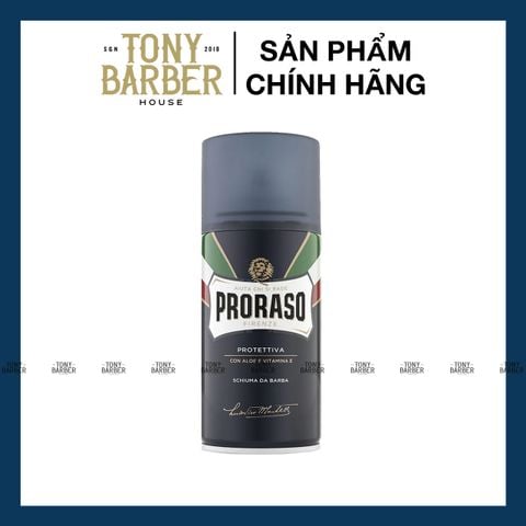 Bọt cạo râu Proraso Shaving Foam Aloe & Vitamin E