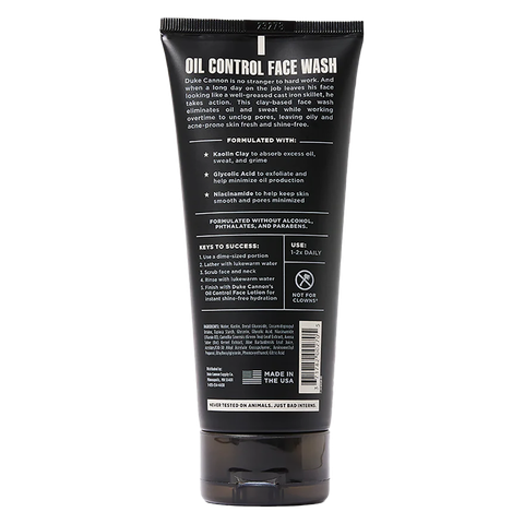 Sữa rửa mặt Duke Cannon Oil Control Face Wash
