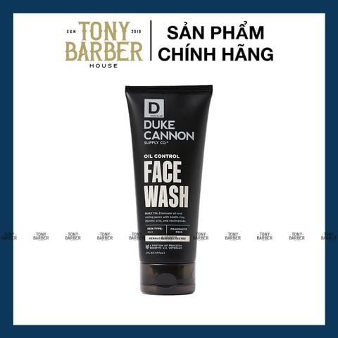 Sữa rửa mặt Duke Cannon Oil Control Face Wash