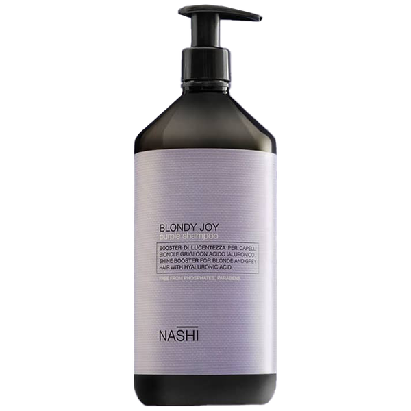 Dầu Gội Tím Khử Vàng Nashi Argan Blondy Joy