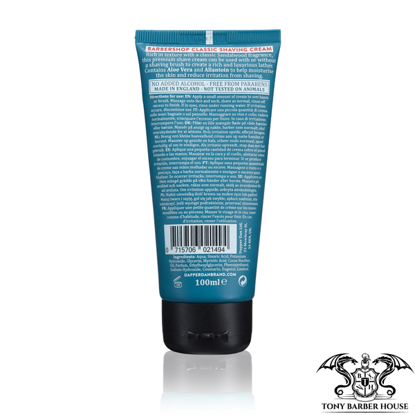 Kem cạo râu Dapper Dan Shaving Cream