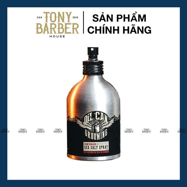 Xịt dưỡng tạo độ phồng tóc Oil Can Grooming Benchmark Sea Salt Spray