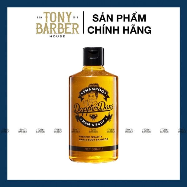 Dầu gội Dapper Dan Hair & Body Shampoo kết hợp Sữa tắm (2 size)