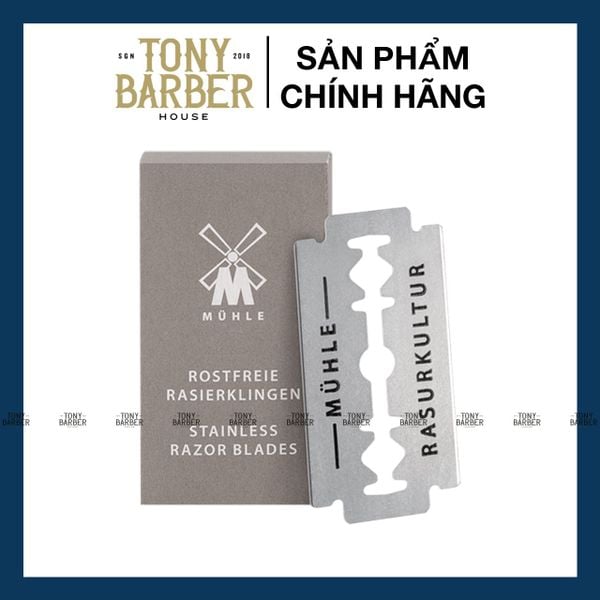 Lưỡi dao cạo râu Muhle Razor Blades Stainless Steel