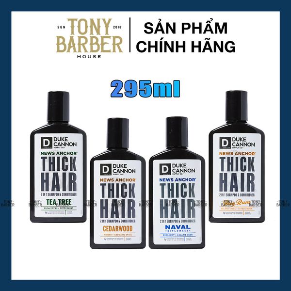 Dầu gội & dầu xả Duke Cannon News Anchor Hair Wash