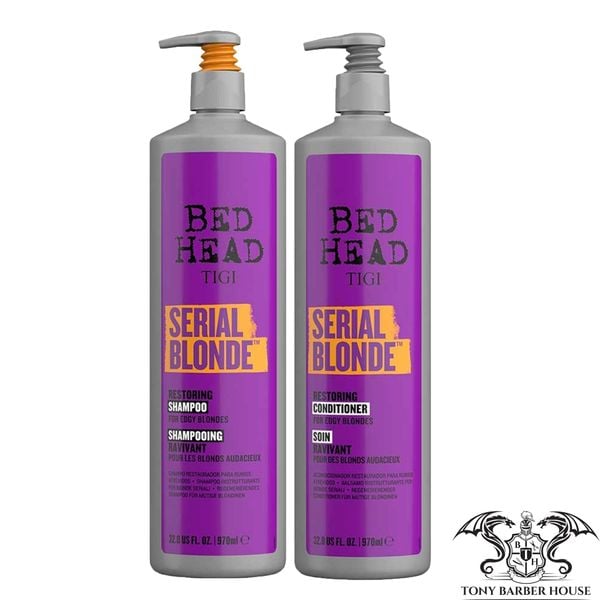 Dầu Gội Xả TIGI Bed Head Tím