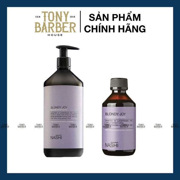 Dầu Gội Tím Khử Vàng Nashi Argan Blondy Joy