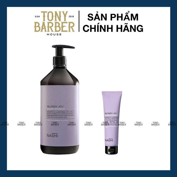 Dầu Xả Tím Khử Vàng Nashi Argan Blondy Joy