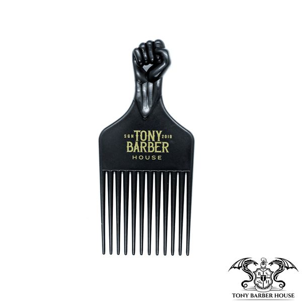 Lược Afro Pick Tony Barber House 16cm