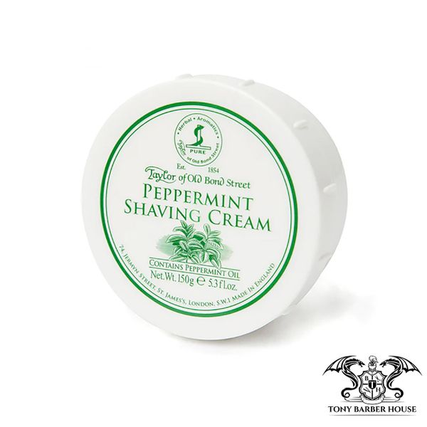 Kem cạo râu Taylor of Old Bond Street Peppermint Shaving Cream Bowl