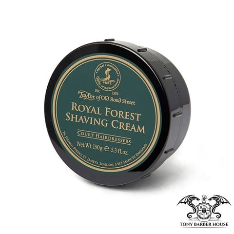 Kem cạo râu Taylor of Old Bond Street Royal Forest Shaving Cream Bowl