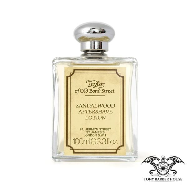 Dưỡng da sau cạo râu Taylor of Old Bond Street Sandalwood Aftershave Lotion