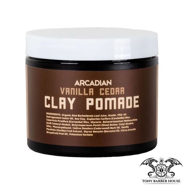 Arcadian Clay Pomade Vanilla Cedar