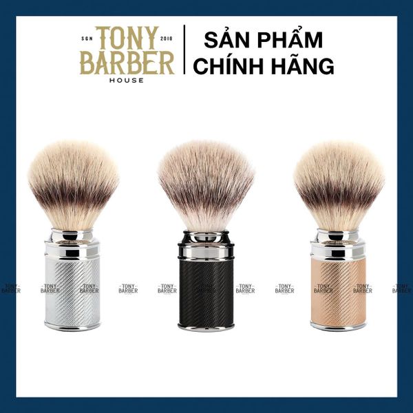 Chổi quét kem cạo râu MÜHLE TRADITIONAL Chrome Silvertip Fibre Shaving Brush