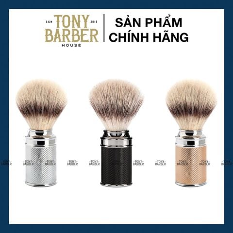 Chổi quét kem cạo râu MÜHLE TRADITIONAL Chrome Silvertip Fibre Shaving Brush