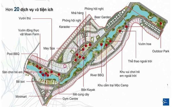  Biệt thự Xanh Villas | 258m2 | Song lập | View Golf 