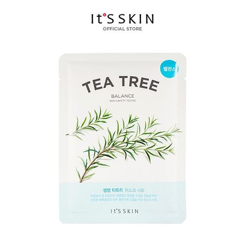  Mặt nạ ngăn ngừa mụn It's Skin The Fresh Mask Sheet Tea Tree 