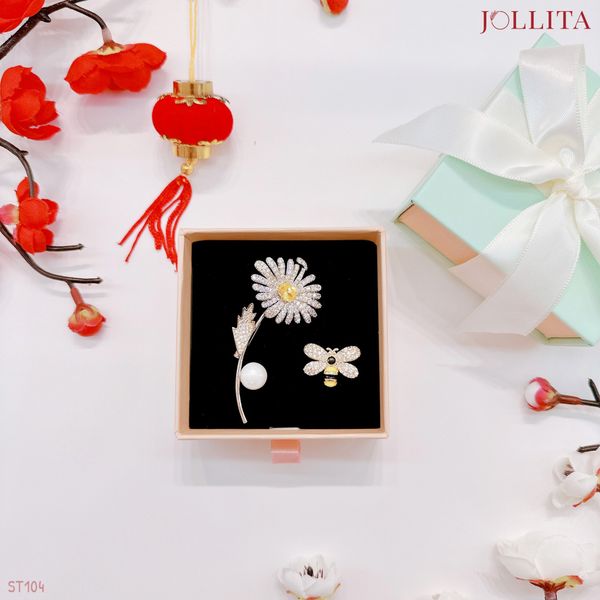  Set quà Tết 2025 trâm cài áo cao cấp sang trọng 104 