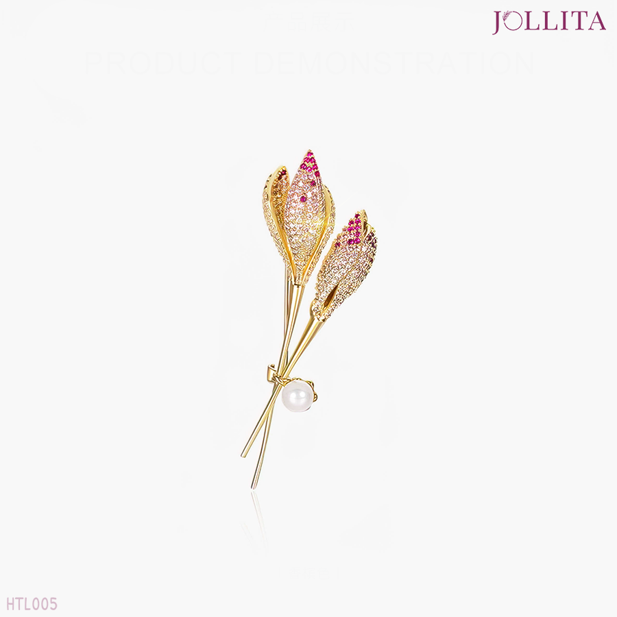  Trâm cài áo Hoa Tulip 