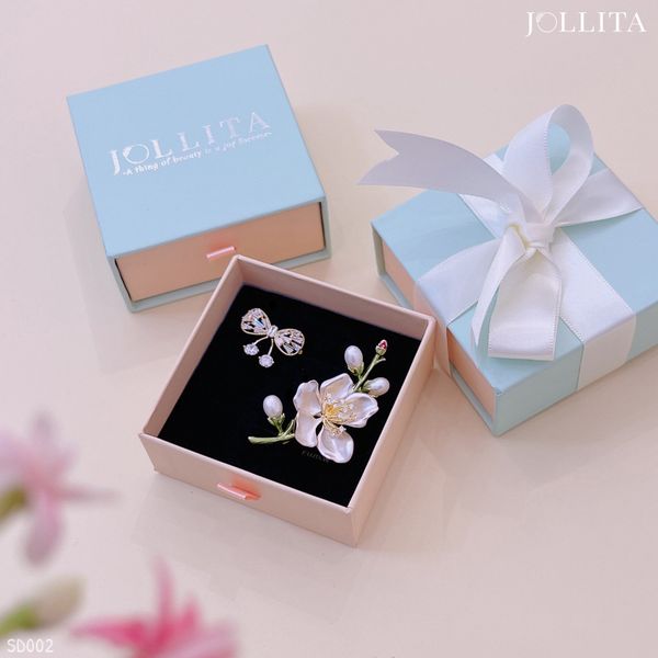  Set quà tặng 8/3 cài áo cao cấp sang trọng SD002 