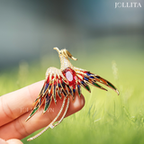  Trâm cài áo phượng hoàng lửa sang trọng 