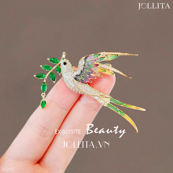  Trâm cài áo chim én mùa xuân thanh lịch 