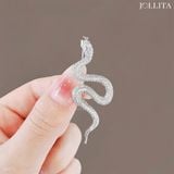  Trâm cài áo rắn thần hộ mệnh may mắn 