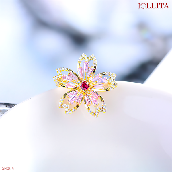  Ghim cài áo Hoa anh đào thanh lịch 