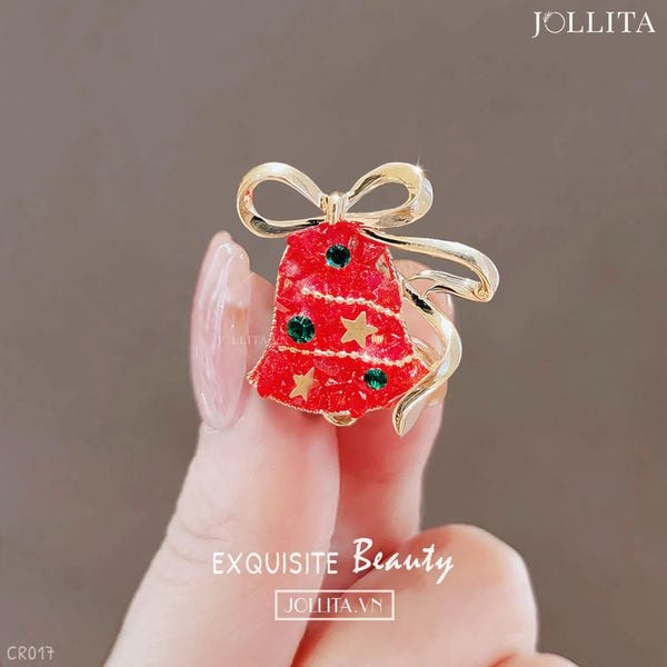  Ghim cài áo chuông giáng sinh dễ thương 