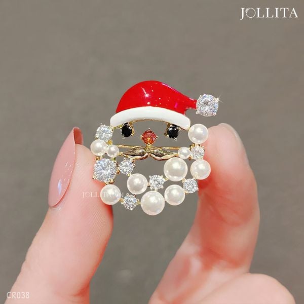  Ghim cài áo ông già Noel tinh tế 