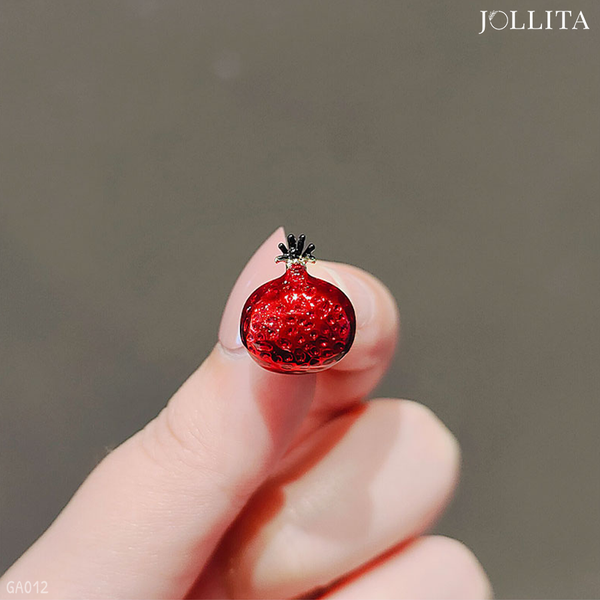  Pin cài áo quả lựu tinh tế 