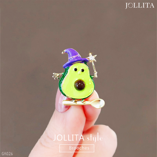  Pin cài áo mèo bơ đội nón dễ thương thanh lịch 