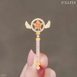  Trâm cài áo cây quyền trượng thanh lịch 