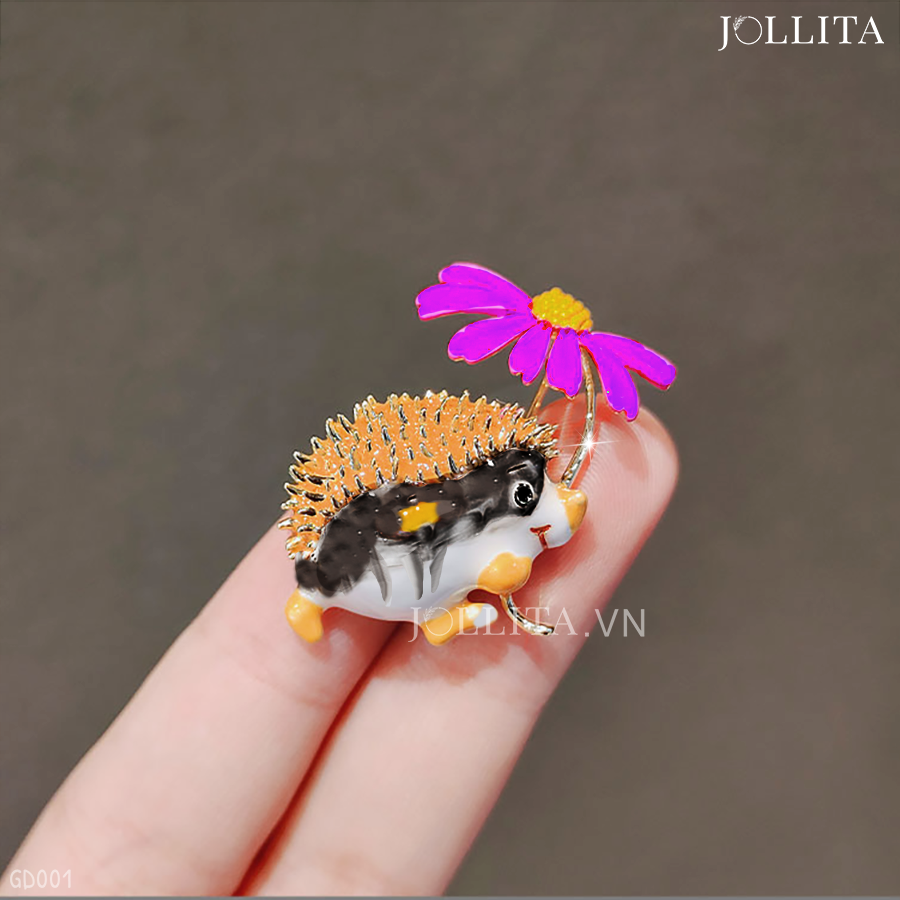  Ghim cài áo nhím dễ thương 