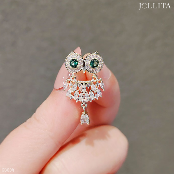  Pin cài áo chim cú mèo 