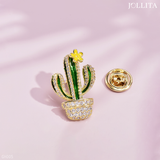  Pin cài áo vest Hoa Xương Rồng 