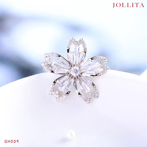  Pin cài áo Hoa anh đào thanh lịch 