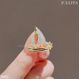  Pin cài áo thuyền buồm xuôi gió độc đáo 